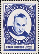 1961-62 Topps - Stamps #NNO Frank Nighbor  Front