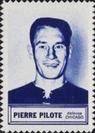 1961-62 Topps - Stamps #NNO Pierre Pilote  Front