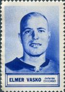 1961-62 Topps - Stamps #NNO Elmer Vasko  Front