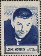 1961-62 Topps - Stamps #NNO Lorne Worsley Front