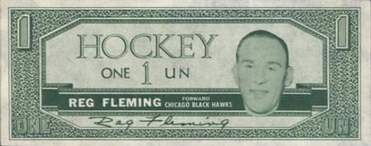 1962-63 Topps - Hockey Bucks #NNO Reg Fleming  Front