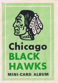 1969-70 O-Pee-Chee - Mini-Card Albums #NNO Chicago Black Hawks Front