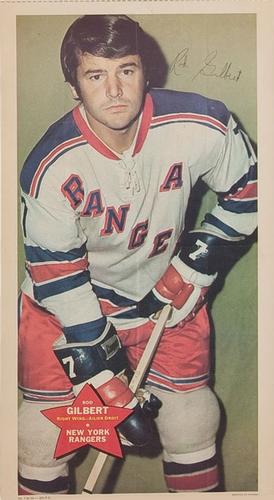 1971-72 O-Pee-Chee Posters #7 Rod Gilbert  Front