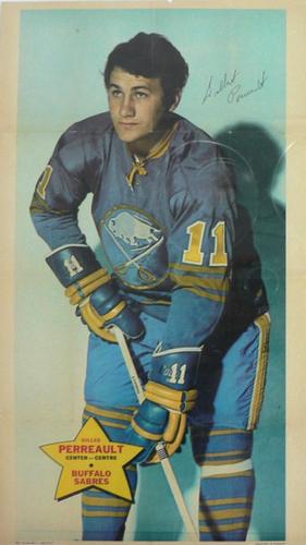 1971-72 O-Pee-Chee Posters #14 Gilbert Perreault  Front