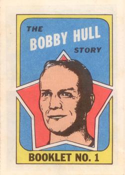 1971-72 Topps - Booklets #1 Bobby Hull Front