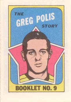 1971-72 Topps - Booklets #9 Greg Polis Front