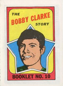 1971-72 Topps - Booklets #10 Bobby Clarke Front