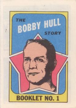 1971-72 Topps - Booklets #1 Bobby Hull  Front