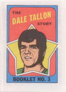 1971-72 Topps - Booklets #3 Dale Tallon  Front
