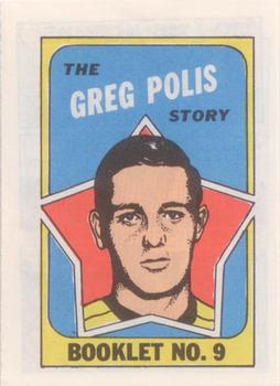 1971-72 Topps - Booklets #9 Greg Polis  Front