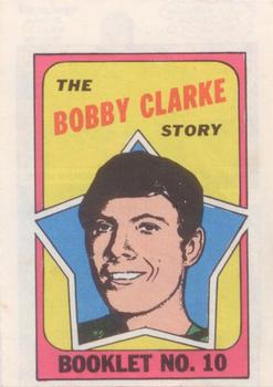 Bobby Clarke Autographed 1983-84 Topps Sticker Card #12 Philadelphia Flyers  SKU #154102 - Mill Creek Sports