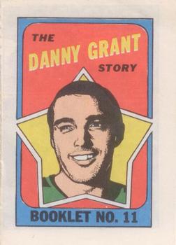 1971-72 Topps - Booklets #11 Danny Grant  Front