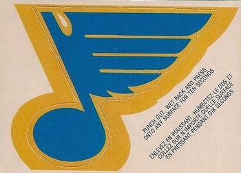 1973-74 O-Pee-Chee - Team Crests #NNO St. Louis Blues  Front