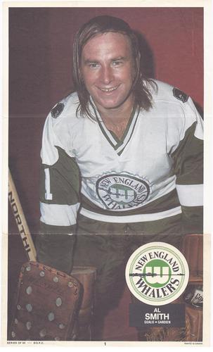 1973-74 O-Pee-Chee WHA Posters #1 Al Smith  Front