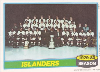 1980-81 Topps - Team Posters #1 New York Islanders  Front