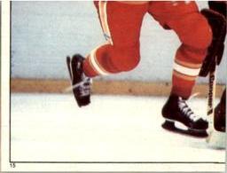 1981-82 O-Pee-Chee Stickers #15 Flames vs. Flyers  Front