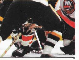 1981-82 O-Pee-Chee Stickers #26 North Stars vs. Islanders  Front