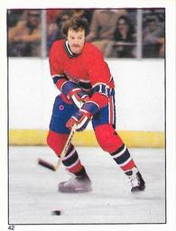 1981-82 O-Pee-Chee Stickers #42 Larry Robinson  Front