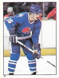 1981-82 O-Pee-Chee Stickers #75 Michel Goulet  Front