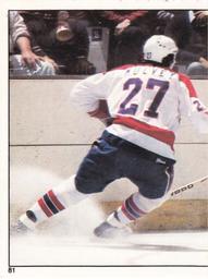 1981-82 O-Pee-Chee Stickers #81 Whalers vs. Capitals  Front