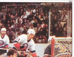 1981-82 O-Pee-Chee Stickers #200 Oilers vs. Islanders  Front