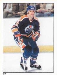 1981-82 O-Pee-Chee Stickers #217 Glenn Anderson  Front