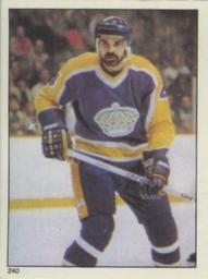 1981-82 O-Pee-Chee Stickers #240 Jerry Korab  Front