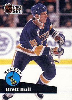 1991-92 Pro Set French - Collectibles #CC6 Brett Hull Front