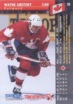 1996 Semic Collections Wien-96 #99 Wayne Gretzky Back