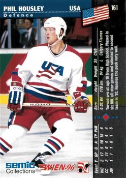 1996 Semic Collections Wien-96 #161 Phil Housley Back