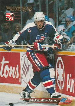 1996 Semic Collections Wien-96 #166 Mike Modano Front