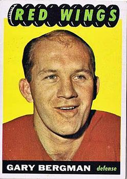 1965-66 Topps #107 Gary Bergman Front