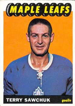 1965-66 Topps #12 Terry Sawchuk Front