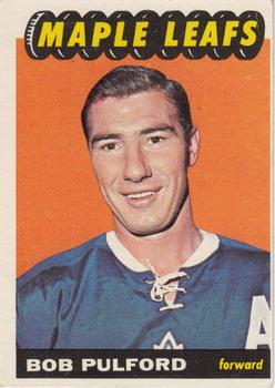 1965-66 Topps #18 Bob Pulford Front