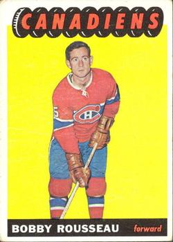 1965-66 Topps #70 Bobby Rousseau Front