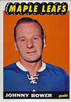 1965-66 Topps #77 Johnny Bower Front