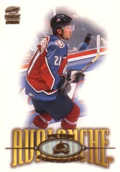 2000-01 Pacific Paramount - Gold #60 Peter Forsberg Front