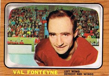 1966-67 Topps #108 Val Fonteyne Front