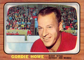 1966-67 Topps #109 Gordie Howe Front