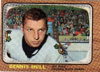 1966-67 Topps #113 Dennis Hull Front