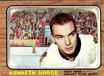 1966-67 Topps #114 Kenneth Hodge Front