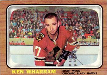 1966-67 Topps #117 Ken Wharram Front