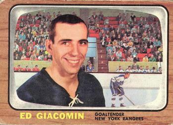 1966-67 Topps #23 Ed Giacomin Front