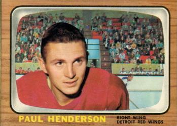 1966-67 Topps #46 Paul Henderson Front