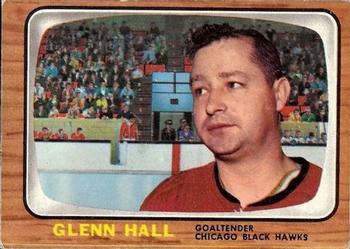 1966-67 Topps #54 Glenn Hall Front