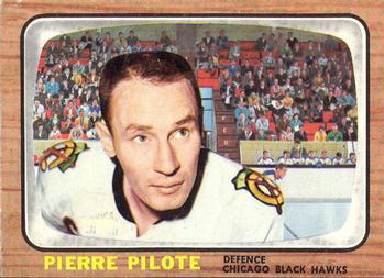 1966-67 Topps #59 Pierre Pilote Front