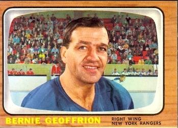 1966-67 Topps #85 Bernie Geoffrion Front