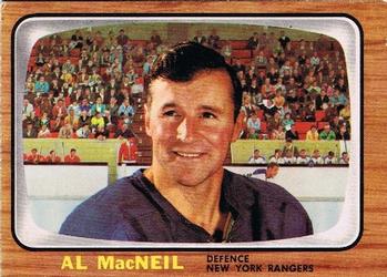 1966-67 Topps #89 Al MacNeil Front