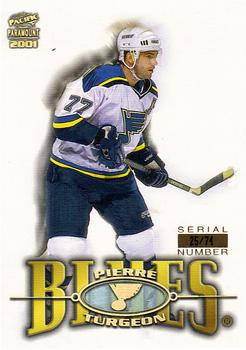 2000-01 Pacific Paramount - Holo-Gold #210 Pierre Turgeon Front