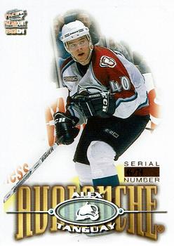 2000-01 Pacific Paramount - Holo-Silver #65 Alex Tanguay Front